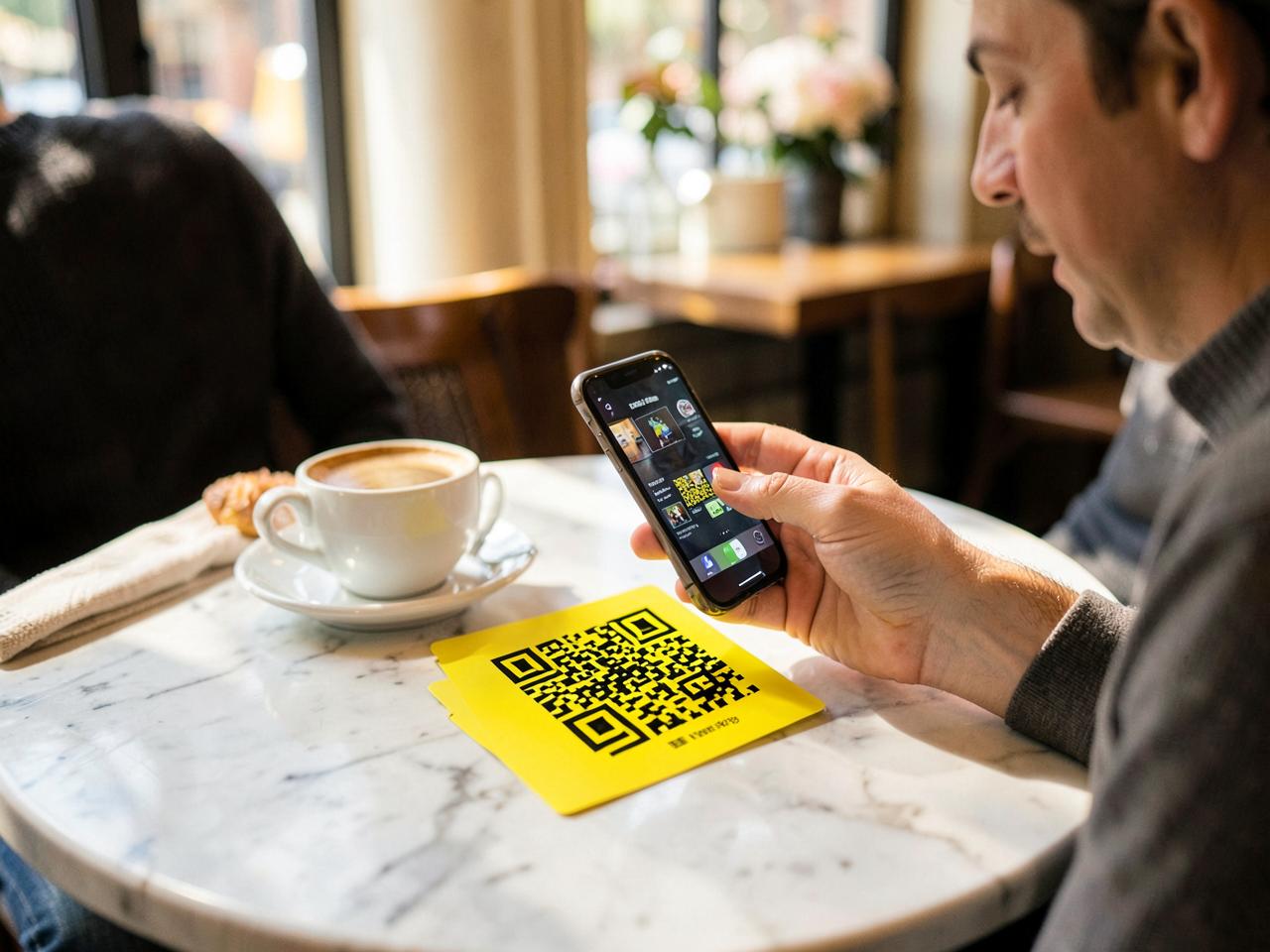 They scan, the table is already known.